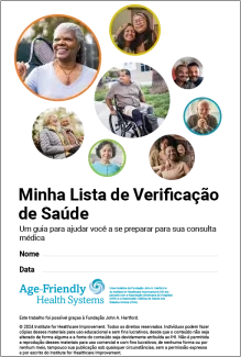 My Health Checklist (Portuguese) My Health Checklist (Portuguese)