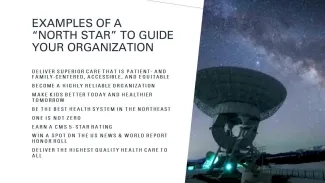 Examples of a "North Star" to Guide Your Organization Examples of a "North Star" to Guide Your Organization